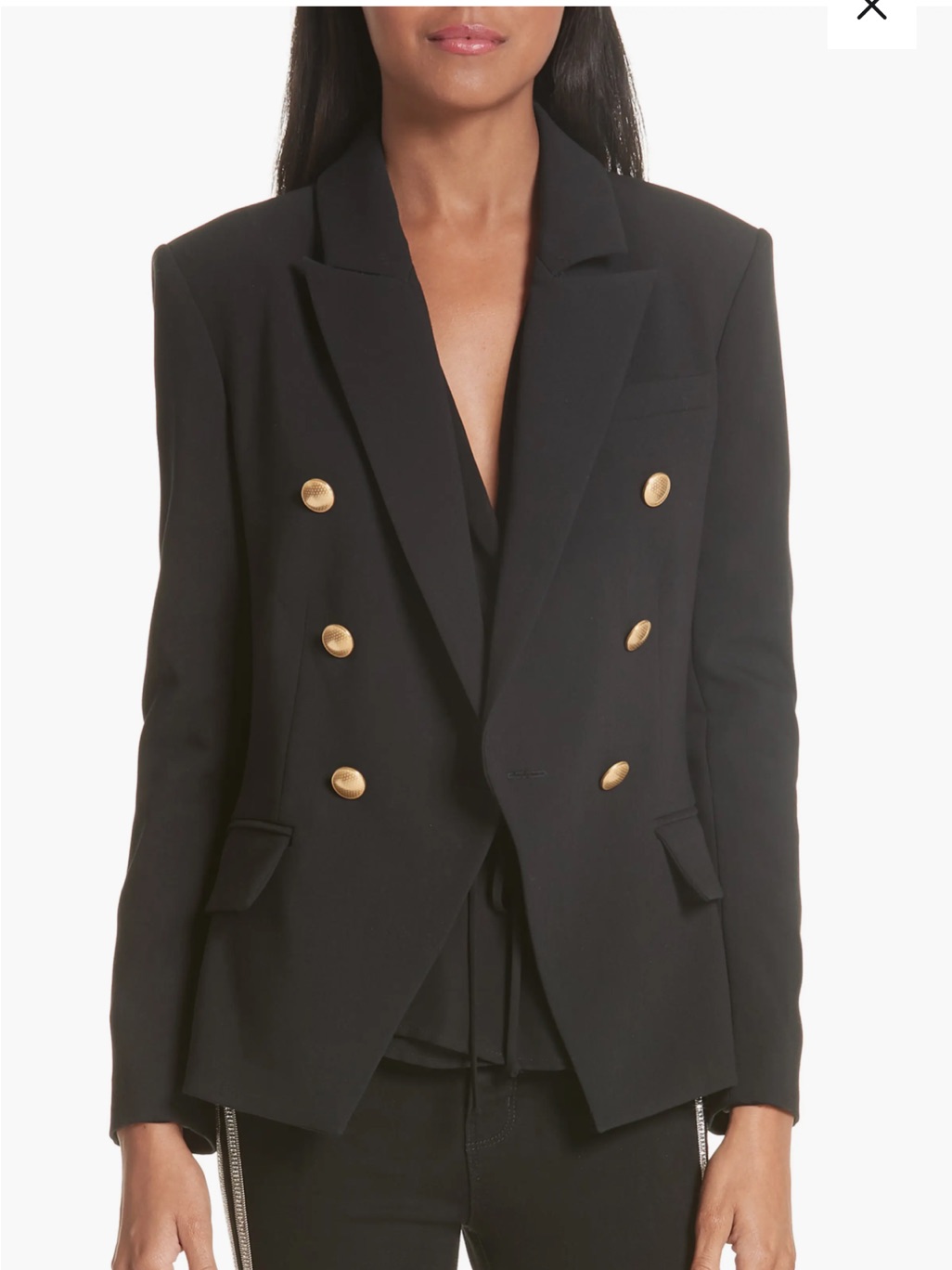 L’agence Kenzie Black Blazer